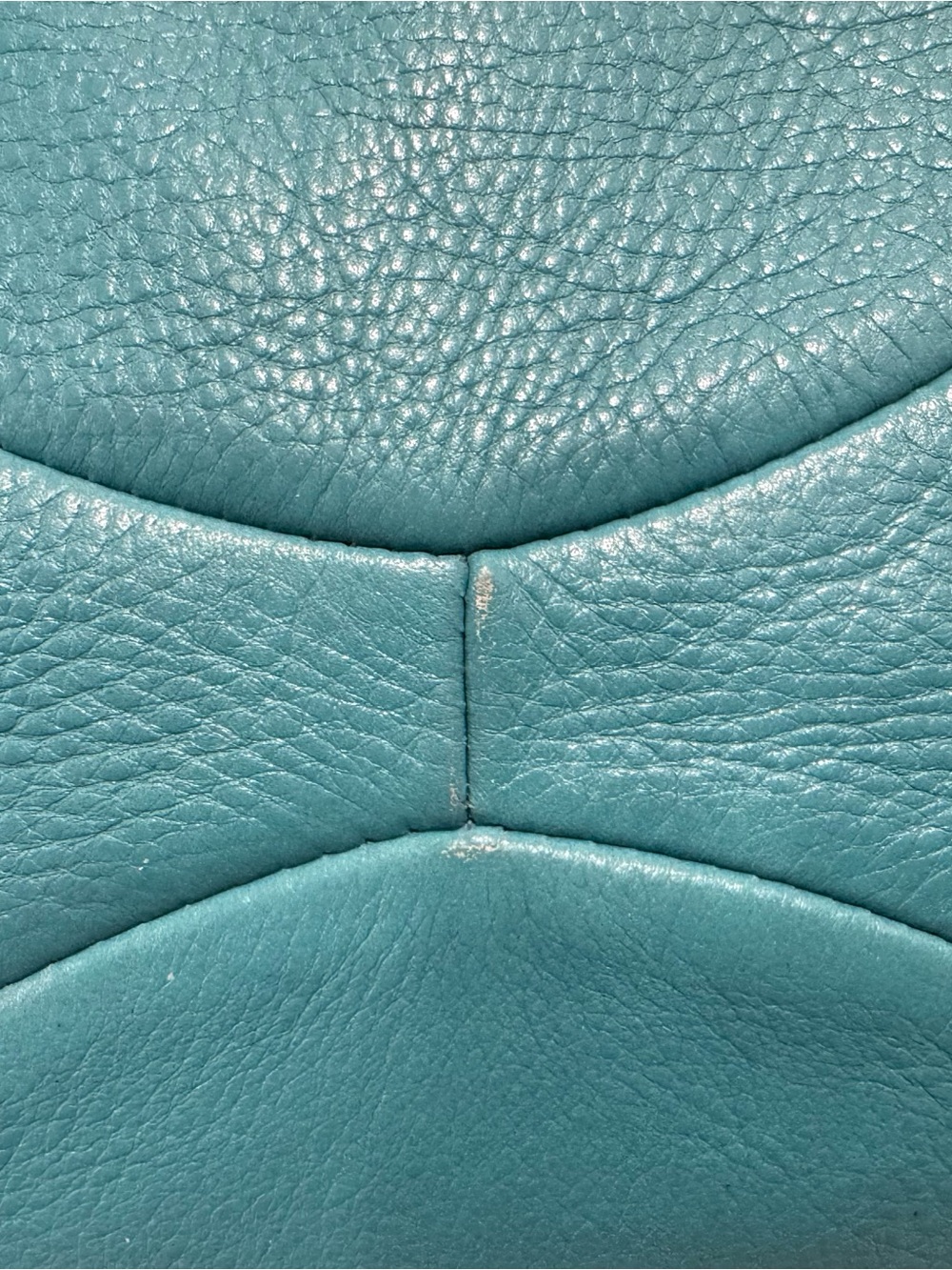 Marc by Marc Jacobs Classic Q Drawstring Leather Hobo Satchel Purse – Teal - Picture 14 of 16